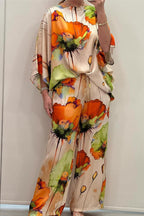 Stylisches Damen-Loungewear-Set mit Print-Muster