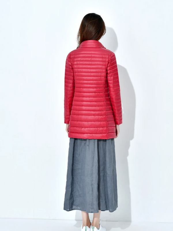 Individuell Angepasste Leichte Daunenjacke für Damen