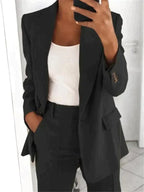 Set mit weitem Blazer und Hose