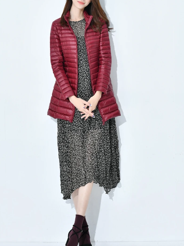 Individuell Angepasste Leichte Daunenjacke für Damen