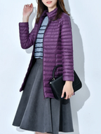 Individuell Angepasste Leichte Daunenjacke für Damen