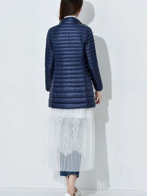 Individuell Angepasste Leichte Daunenjacke für Damen