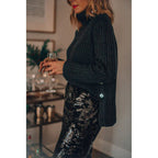 Funkelnder Paillettenrock für Damen