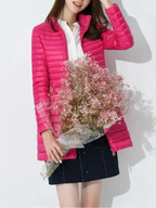 Individuell Angepasste Leichte Daunenjacke für Damen