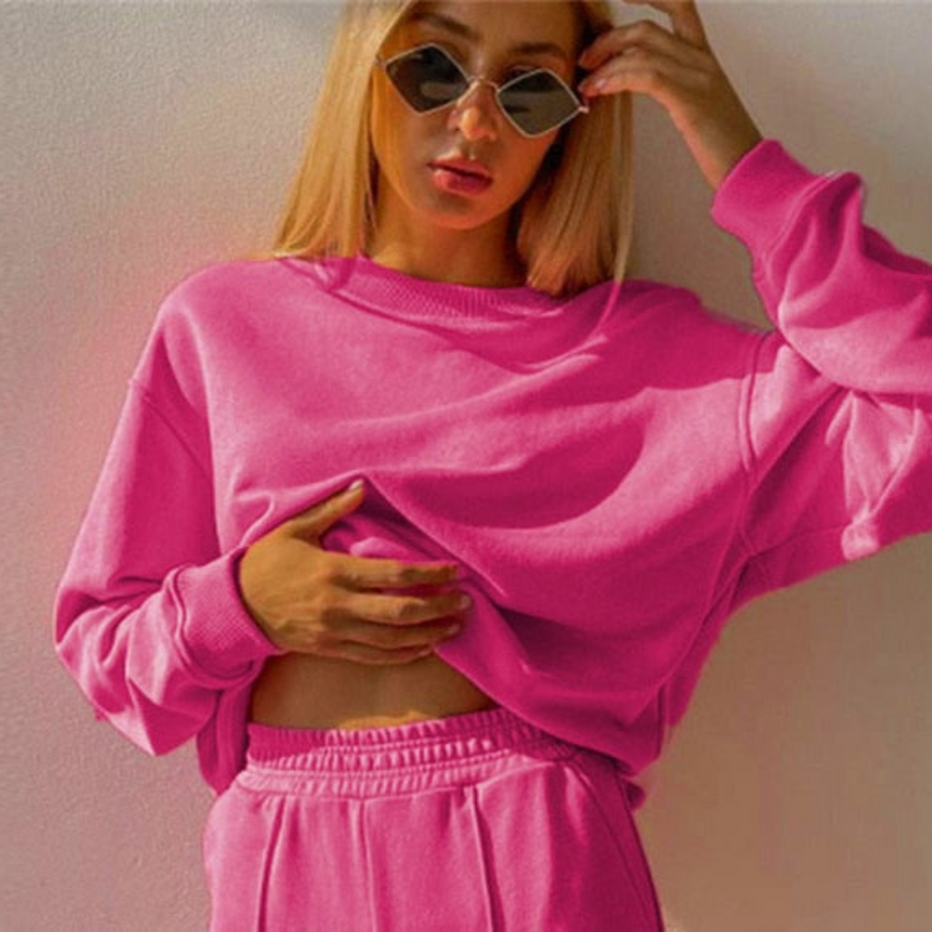 Damen Zweiteiliges Sport-Jogging-Set