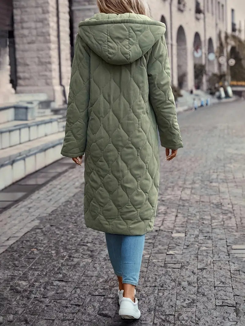 Traditionelle Kapuzenjacke mit Zip-Verschluss