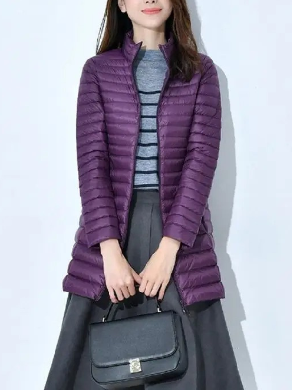 Individuell Angepasste Leichte Daunenjacke für Damen