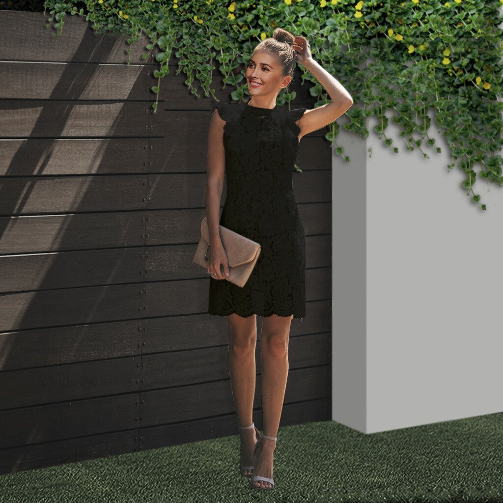 Elegantes Spitzenkleid für besondere Gelegenheiten