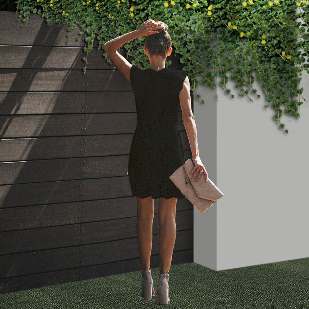 Elegantes Spitzenkleid für besondere Gelegenheiten