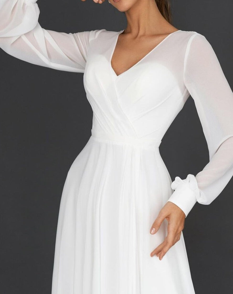 Elegantes Schwungkleid