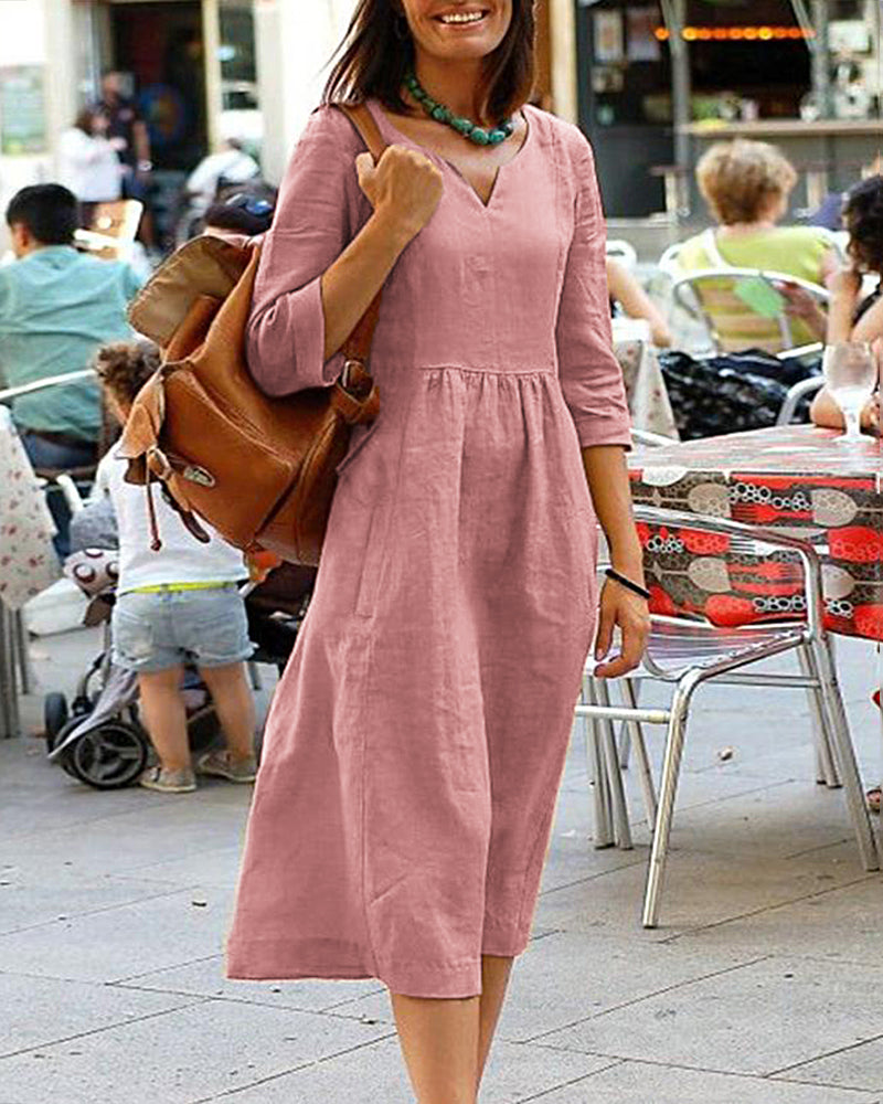 Stilvolles Tunika-Kleid für elegante Anlässe