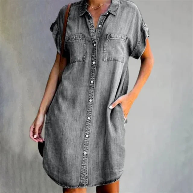Sommerbrise Kollektion: Dagen Denim Kleid