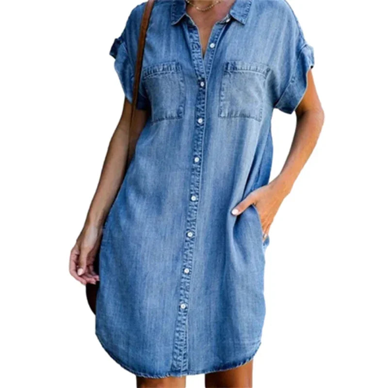 Sommerbrise Kollektion: Dagen Denim Kleid