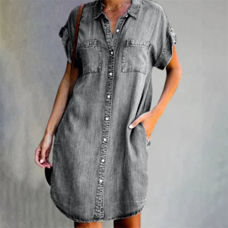 Sommerbrise Kollektion: Dagen Denim Kleid