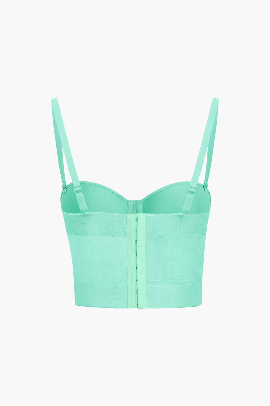 Mesh-Bustier-Top mit passendem Unterwäscheset