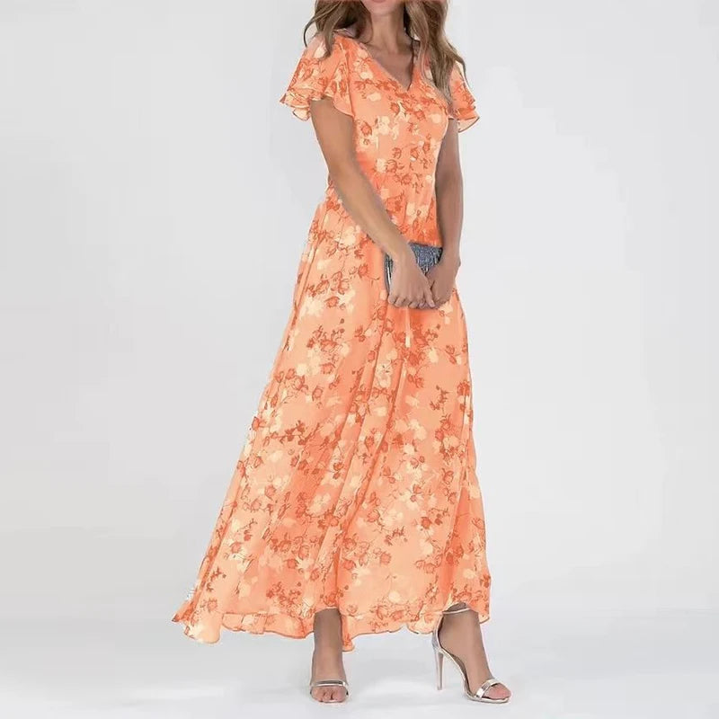 Lebhaftes Sommerkleid – Ideal für jeden Anlass