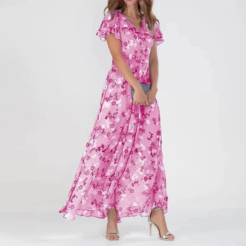 Lebhaftes Sommerkleid – Ideal für jeden Anlass