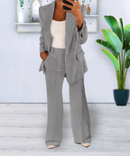 Set mit weitem Blazer und Hose
