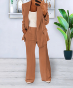 Set mit weitem Blazer und Hose