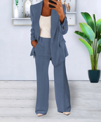Set mit weitem Blazer und Hose